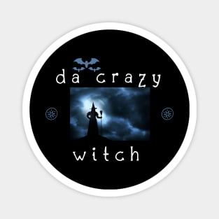 crazy witch Magnet